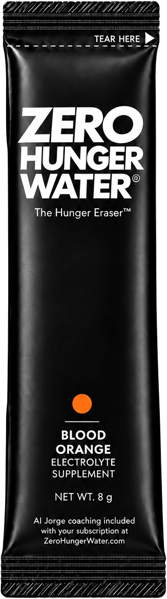 Zero Hunger Water Blood Orange electrolyte stick