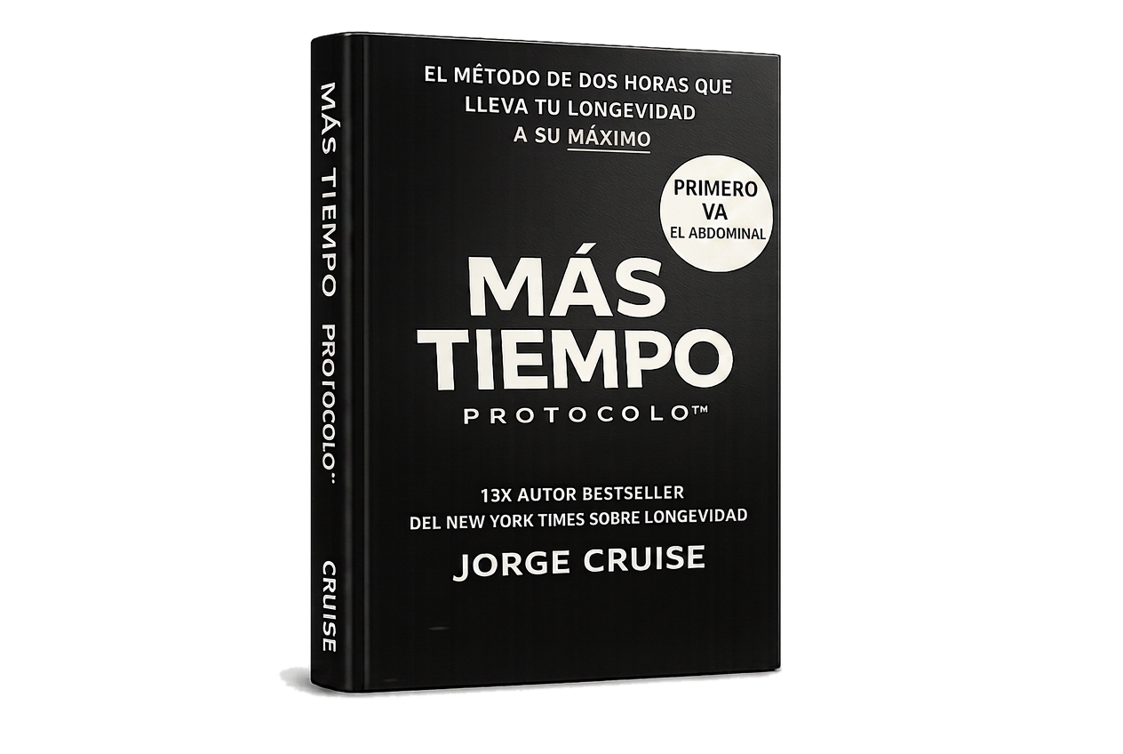 MÁS TIEMPO PROTOCOLO — the Spanish edition of MORE TIME PROTOCOL by Jorge Cruise