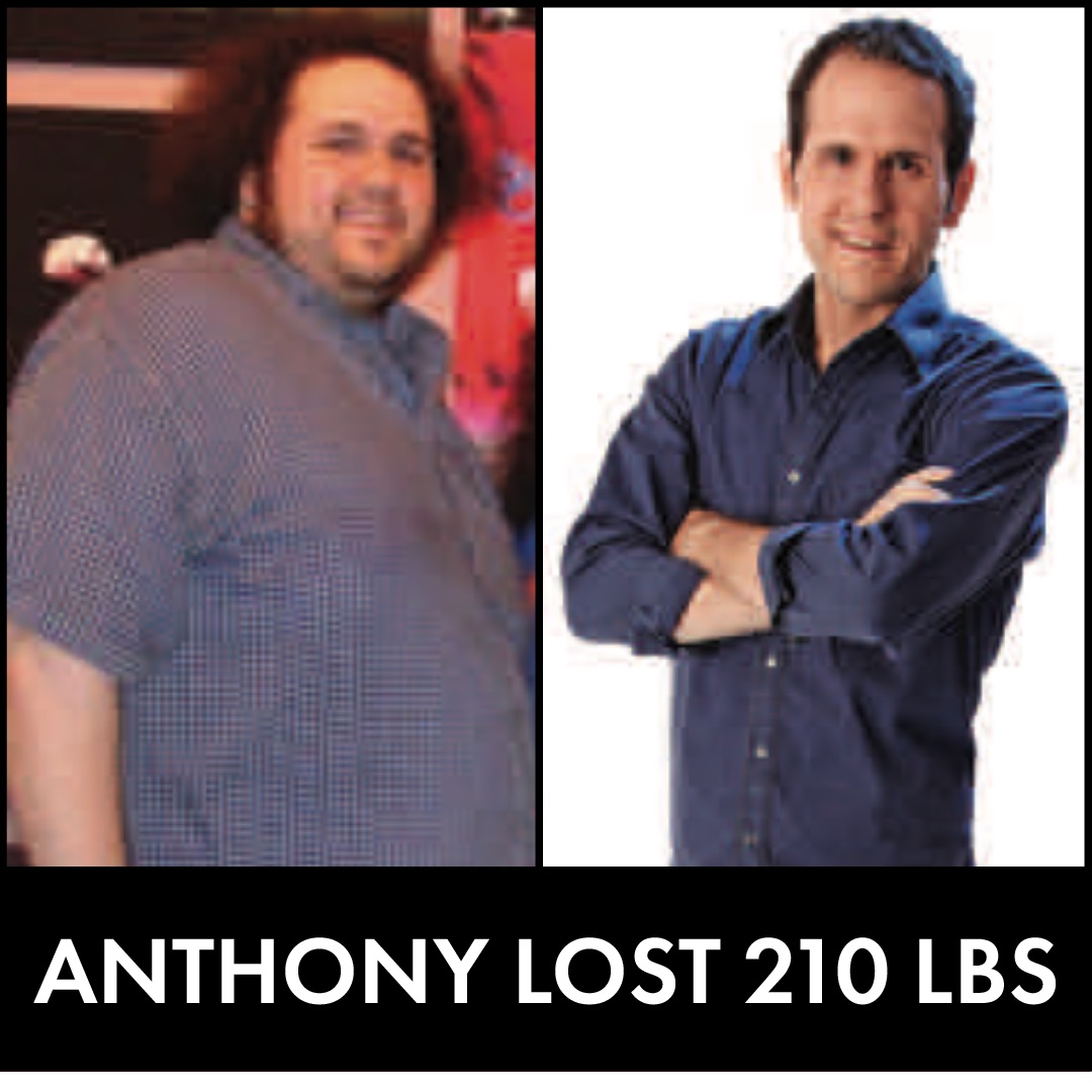 Anthony — 210 lbs lost
